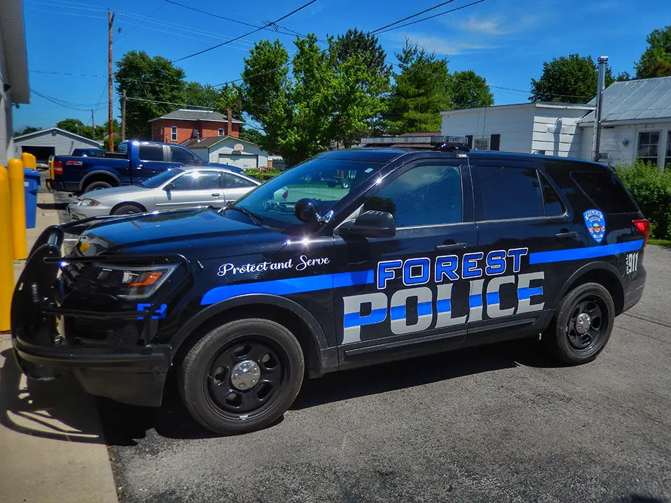 Forest police cruiser